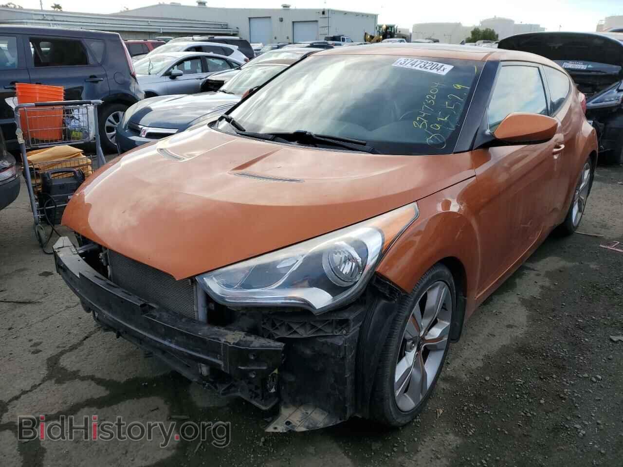 Photo KMHTC6AD7DU095529 - HYUNDAI VELOSTER 2013