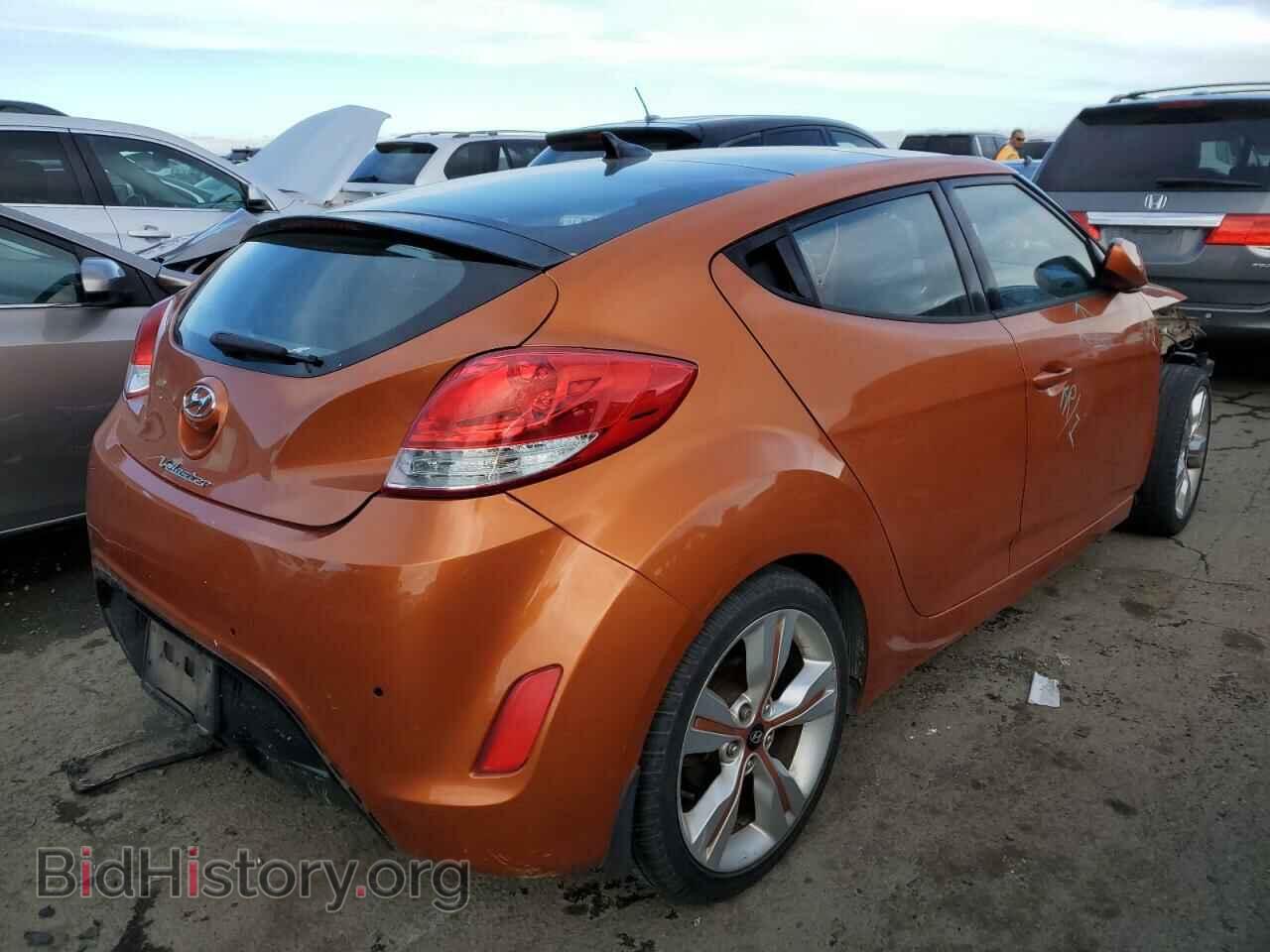 2013 HYUNDAI VELOSTER - VIN: KMHTC6AD7DU095529 - Фото 3