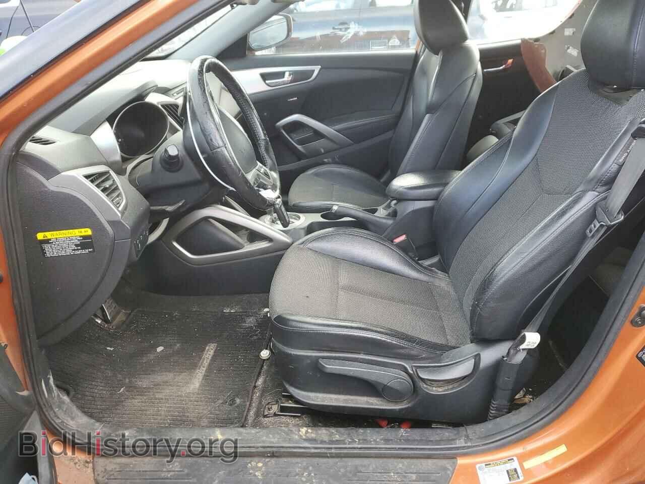 2013 HYUNDAI VELOSTER - VIN: KMHTC6AD7DU095529 - Фото 7