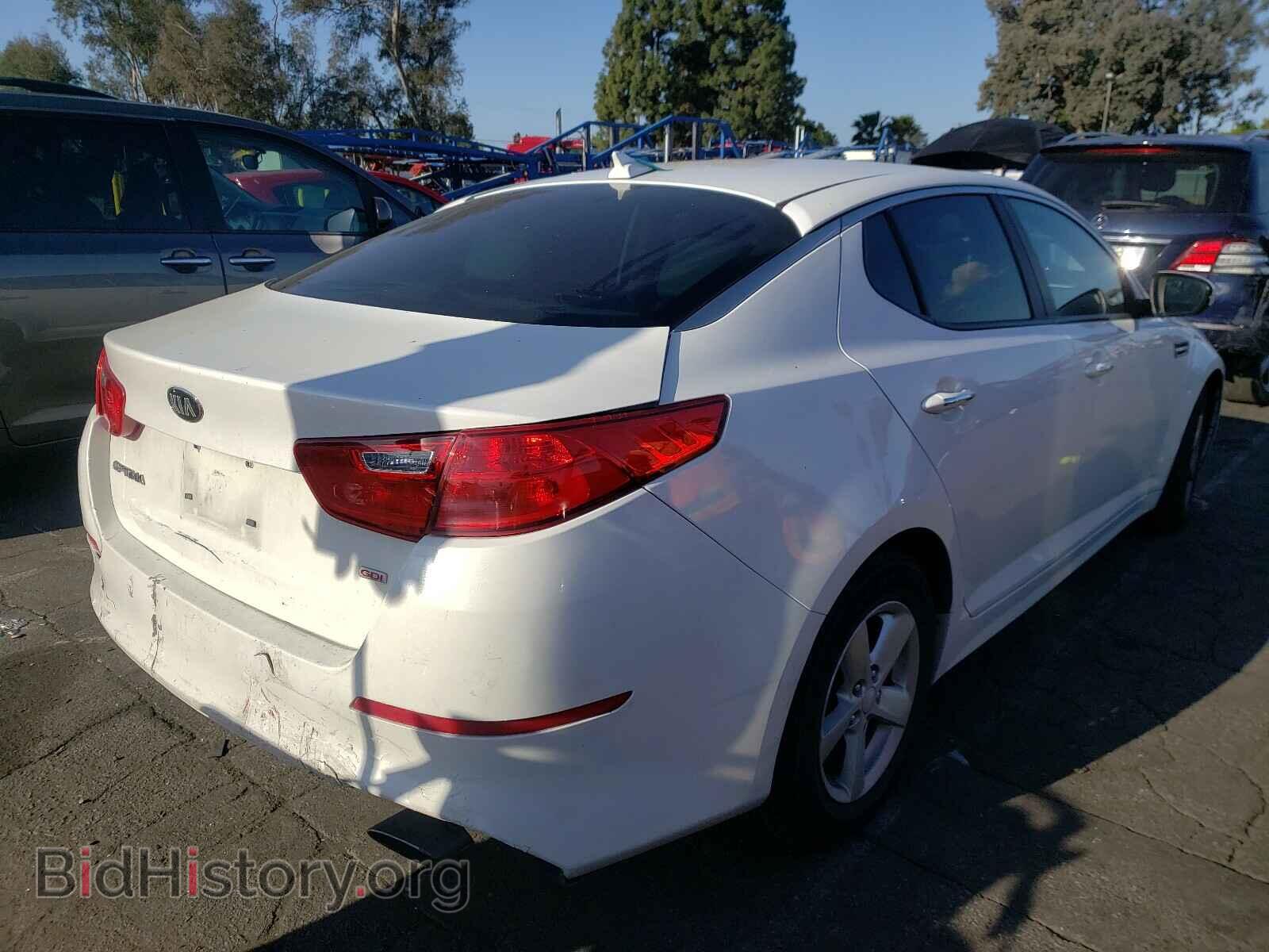 2015 KIA OPTIMA - VIN: KNAGM4A76F5557199 - Photo 4