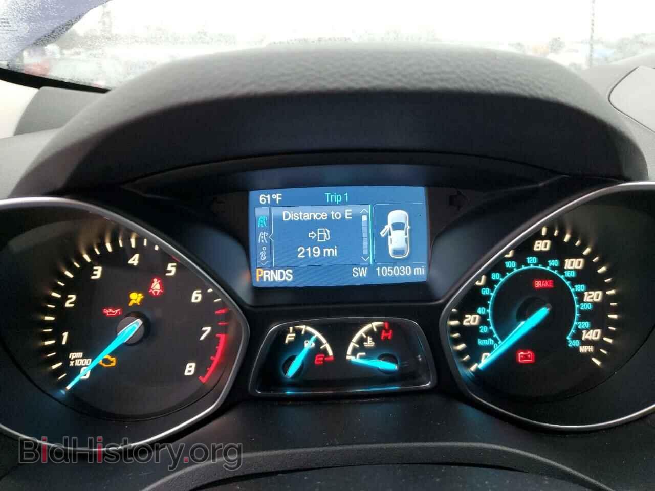 2014 FORD ESCAPE - VIN: 1FMCU9GX7EUC01012 - Фото 9