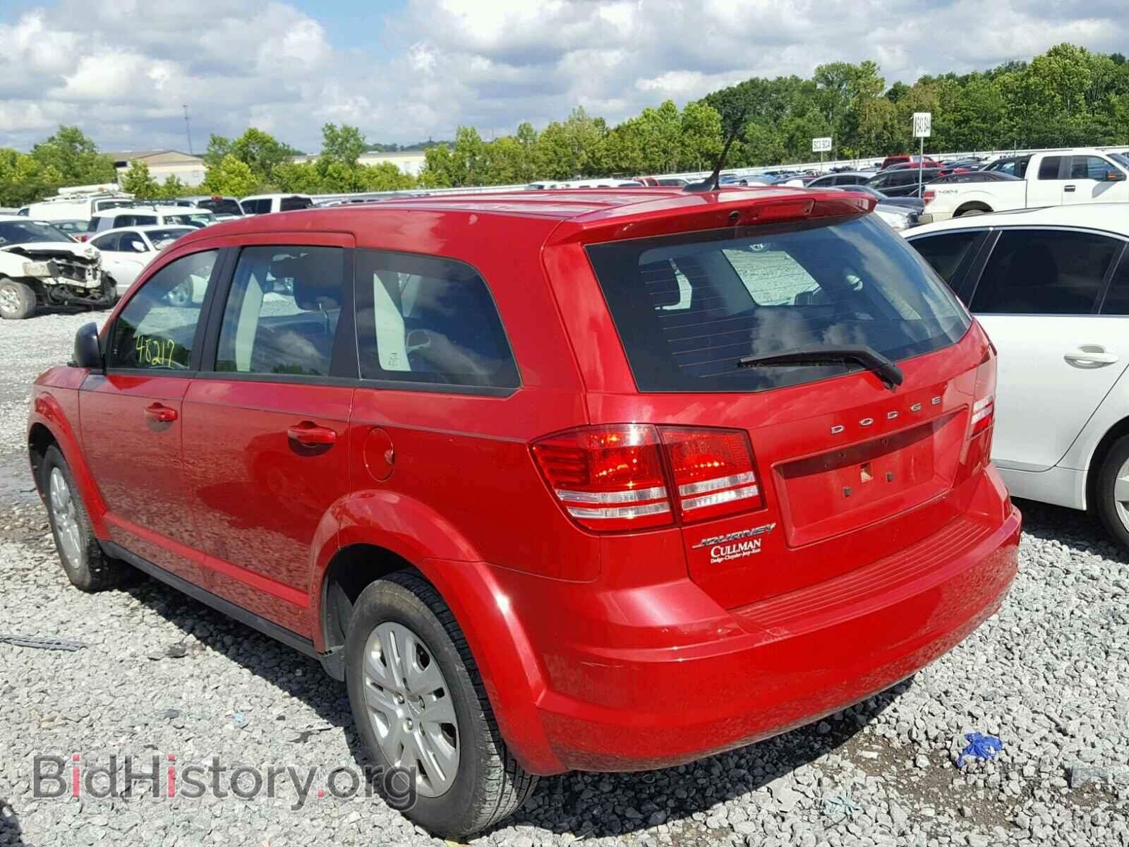 2014 DODGE JOURNEY - VIN: 3C4PDCAB7ET267344 - Фото 3