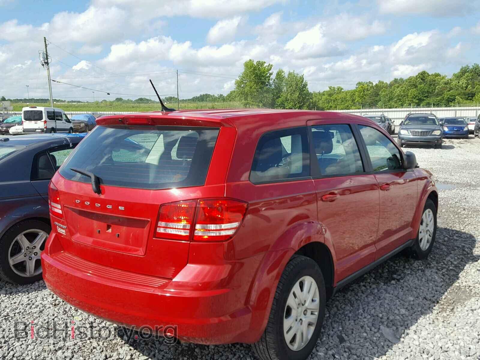 2014 DODGE JOURNEY - VIN: 3C4PDCAB7ET267344 - Фото 4
