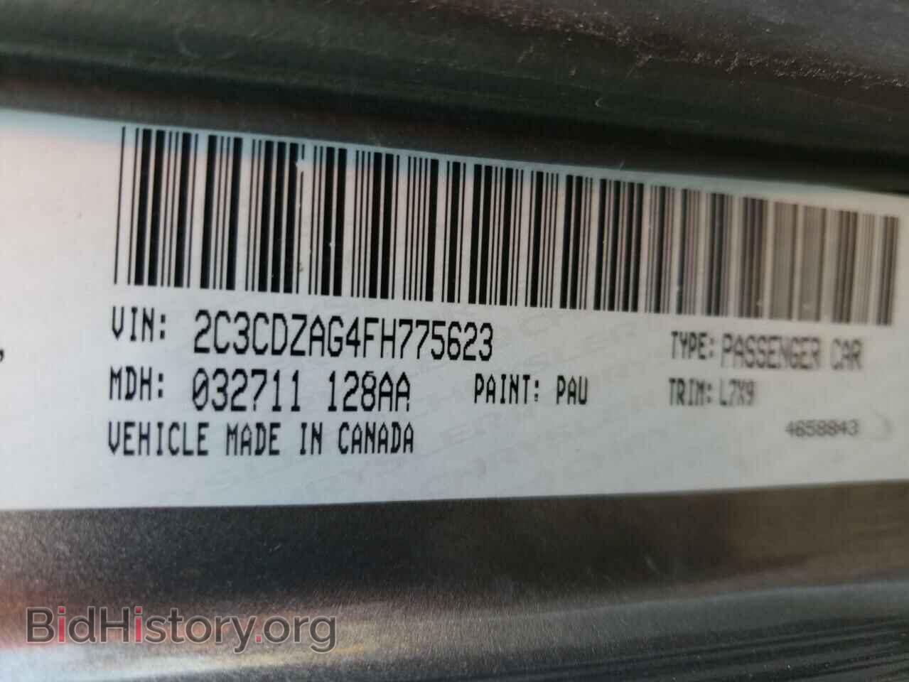 2015 DODGE CHALLENGER - VIN: 2C3CDZAG4FH775623 - Фото 10