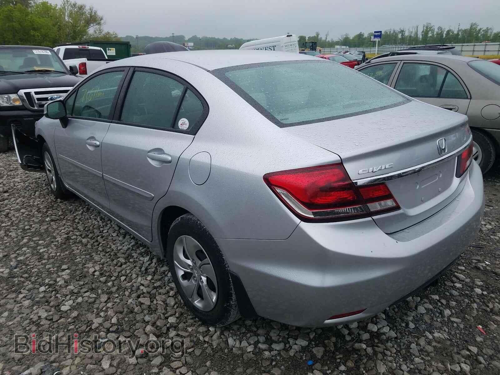 2013 HONDA CIVIC - VIN: 19XFB2F54DE034099 - Фото 3
