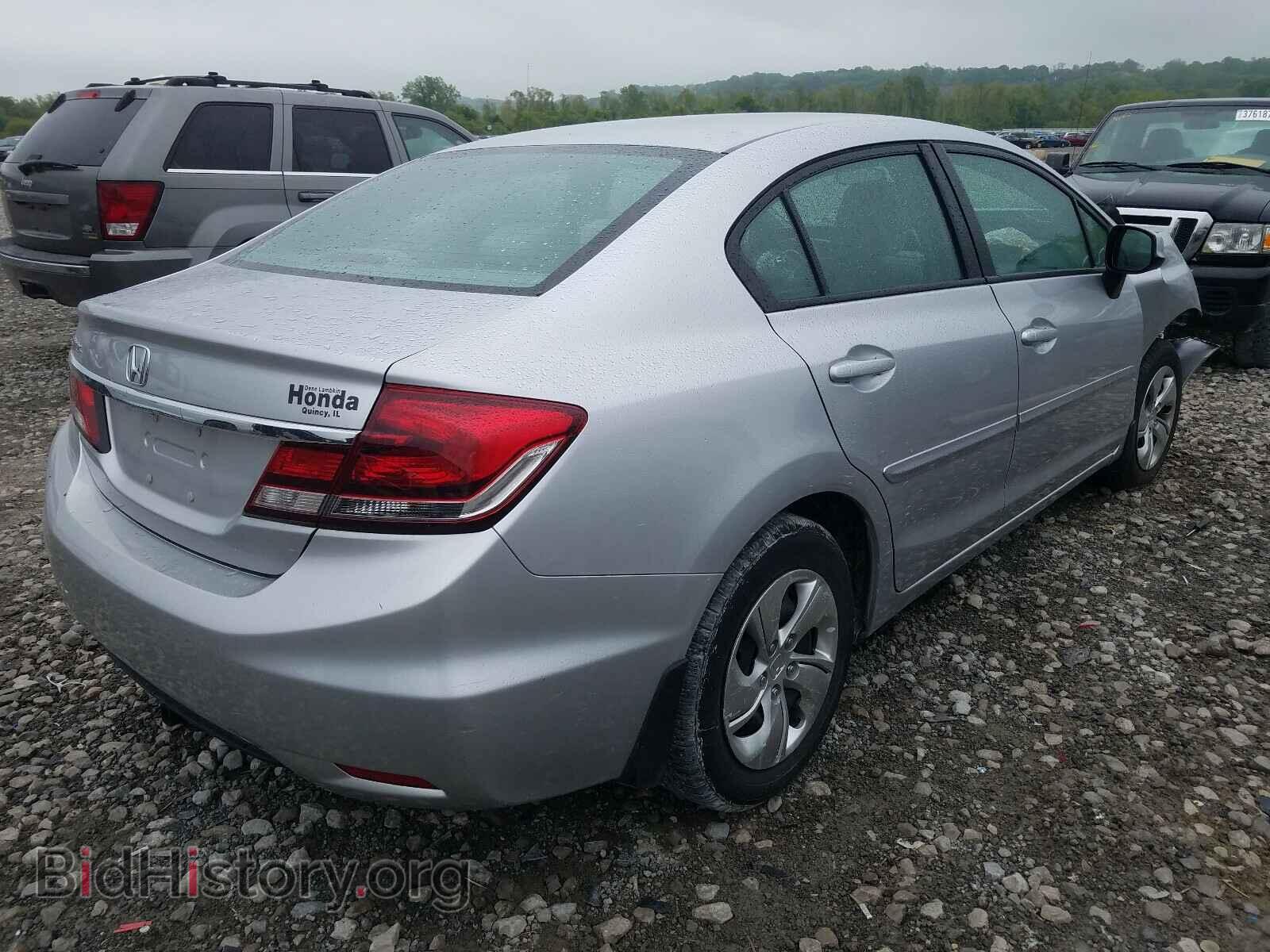 2013 HONDA CIVIC - VIN: 19XFB2F54DE034099 - Фото 4