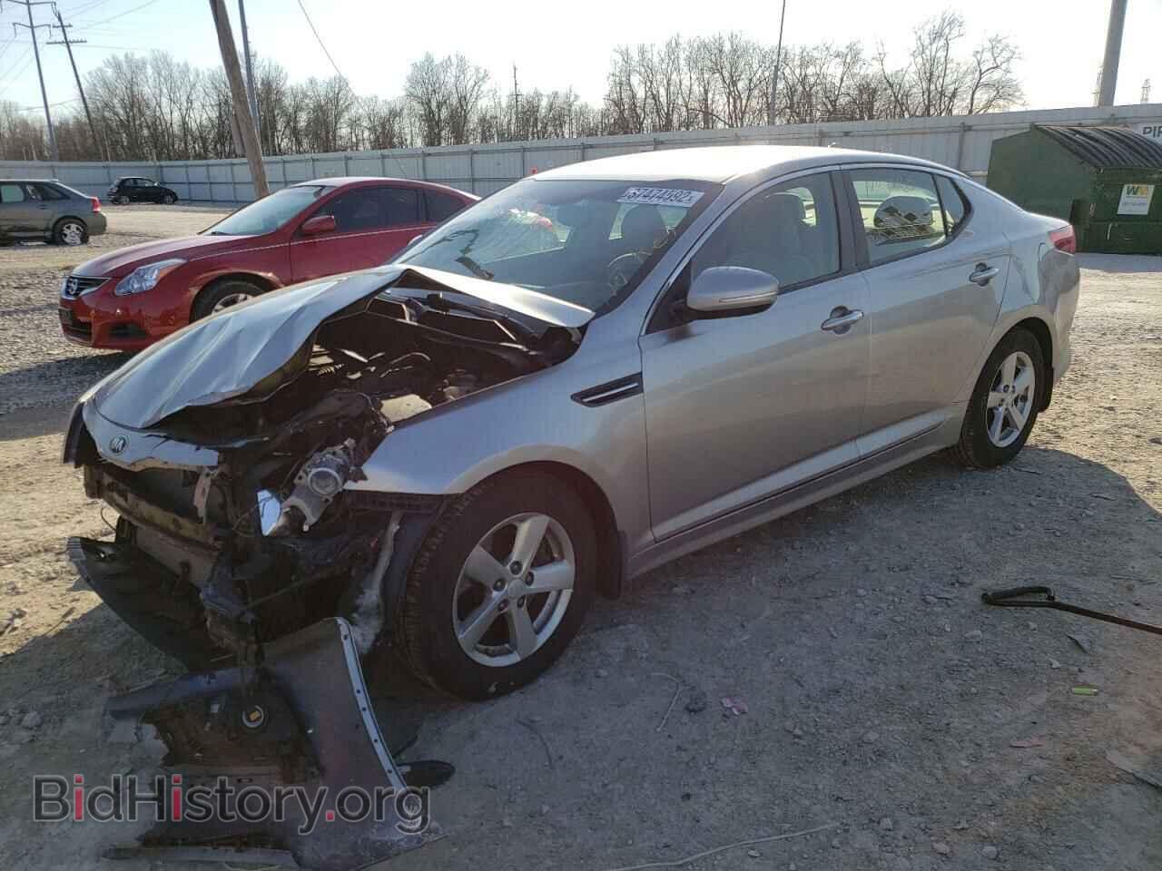 2014 KIA OPTIMA - VIN: KNAGM4A72E5460760 - Фото 2