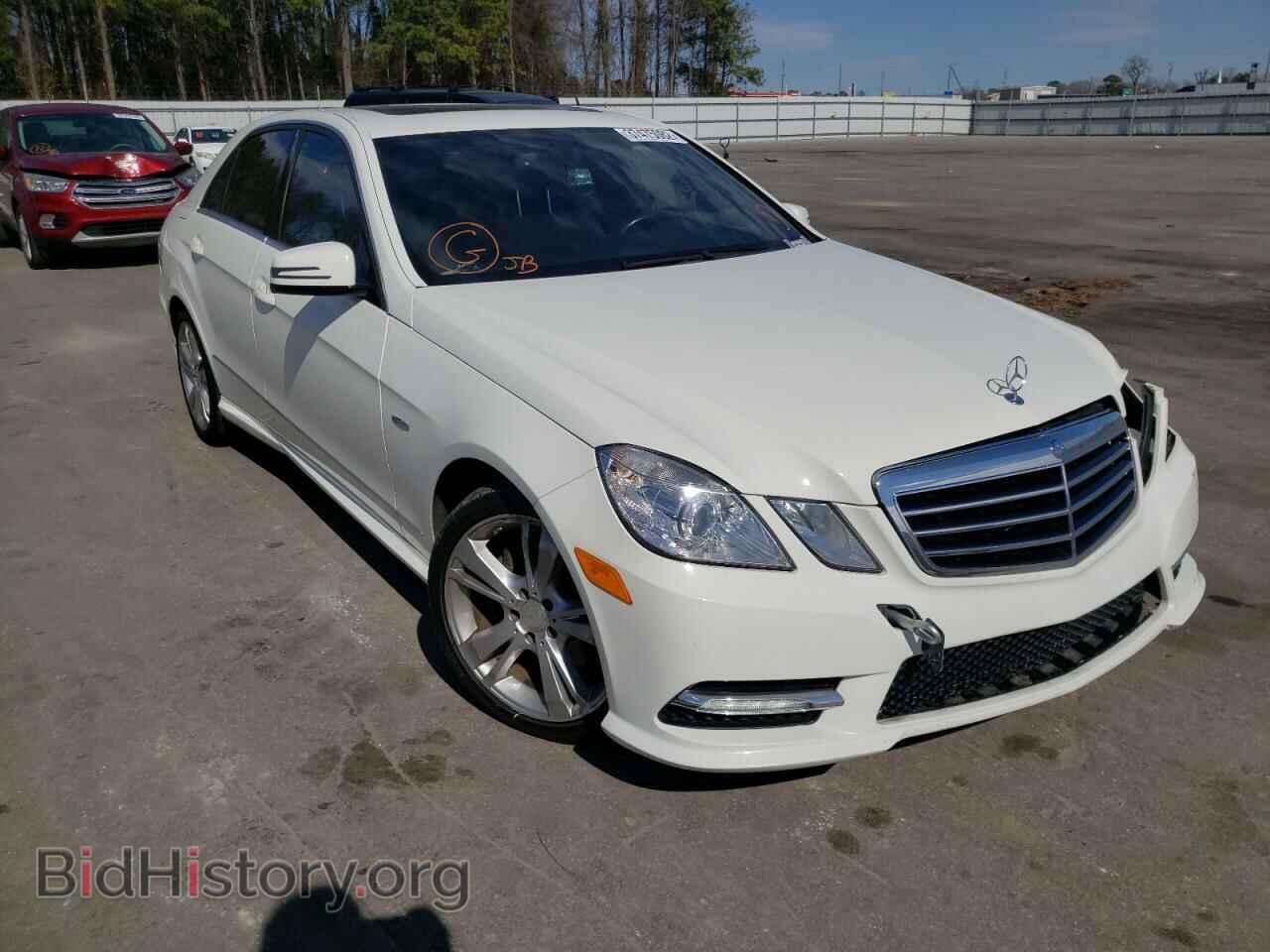 Фотография WDDHF8JB5CA644095 - MERCEDES-BENZ E-CLASS 2012