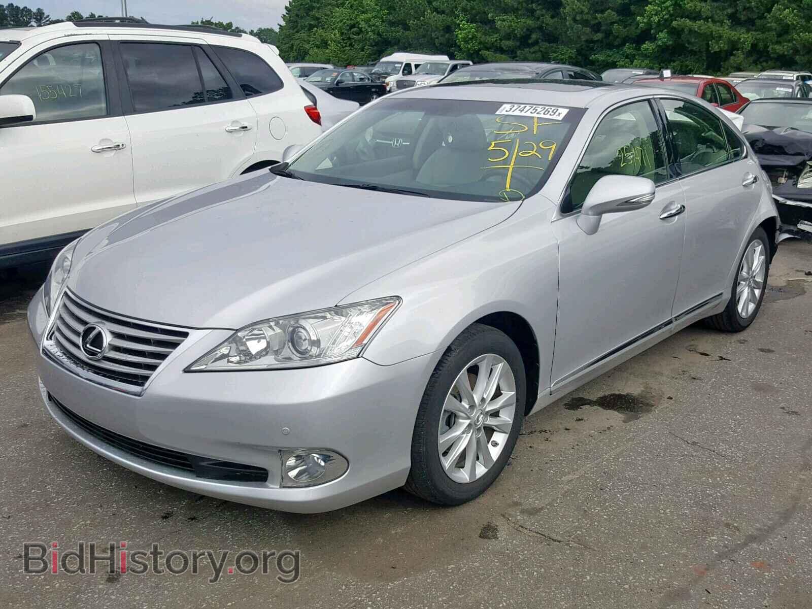 2012 LEXUS ES350 - VIN: JTHBK1EG9C2500891 - Фото 2