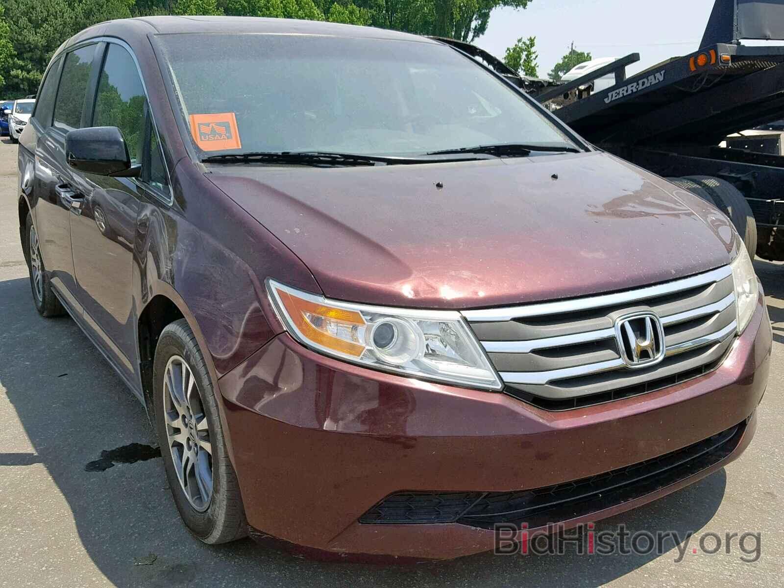 Фотография 5FNRL5H69CB078108 - HONDA ODYSSEY EX 2012