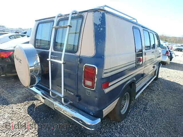 1987 DODGE RAM VAN - VIN: 2B6HB23T6HK210437 - Фото 4