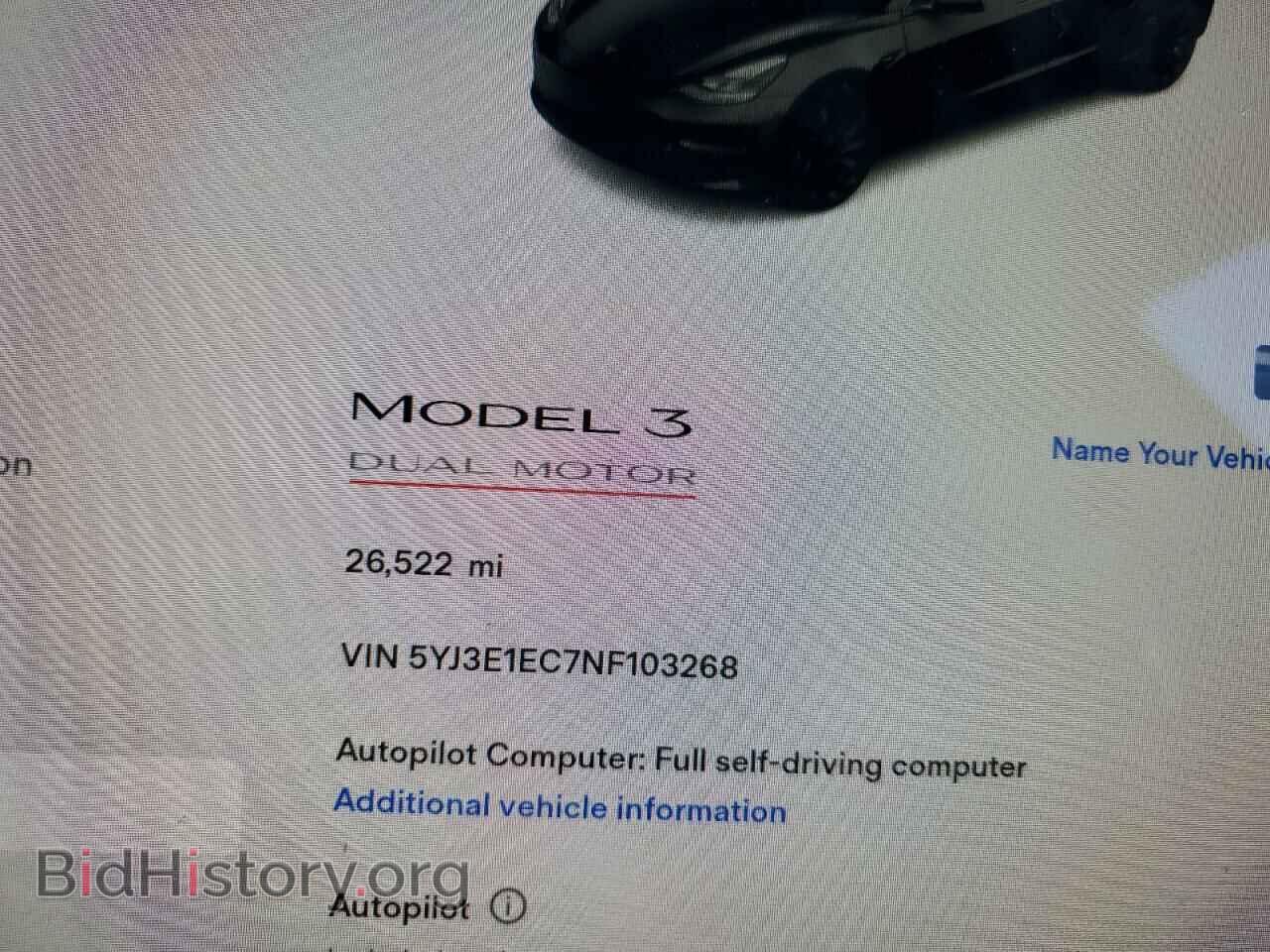2022 TESLA MODEL 3 - VIN: 5YJ3E1EC7NF103268 - Photo 9