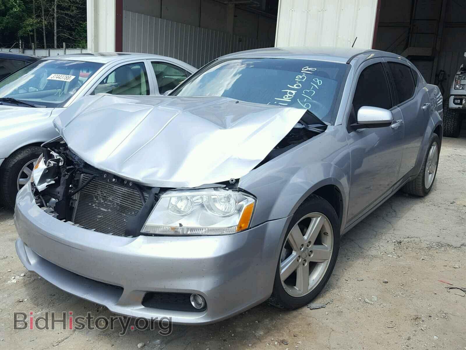2013 DODGE AVENGER - VIN: 1C3CDZCB1DN662850 - Фото 2