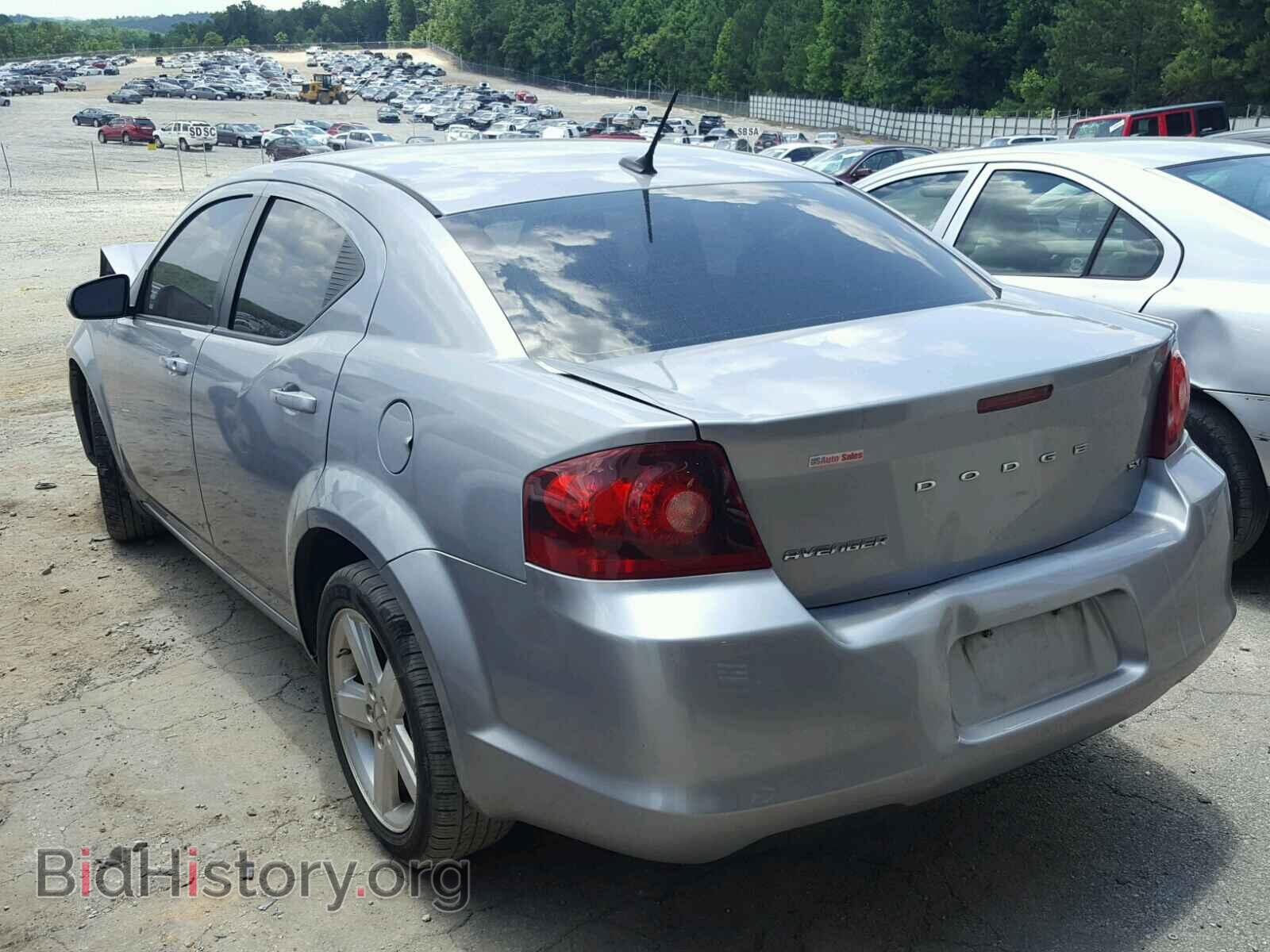 2013 DODGE AVENGER - VIN: 1C3CDZCB1DN662850 - Фото 3