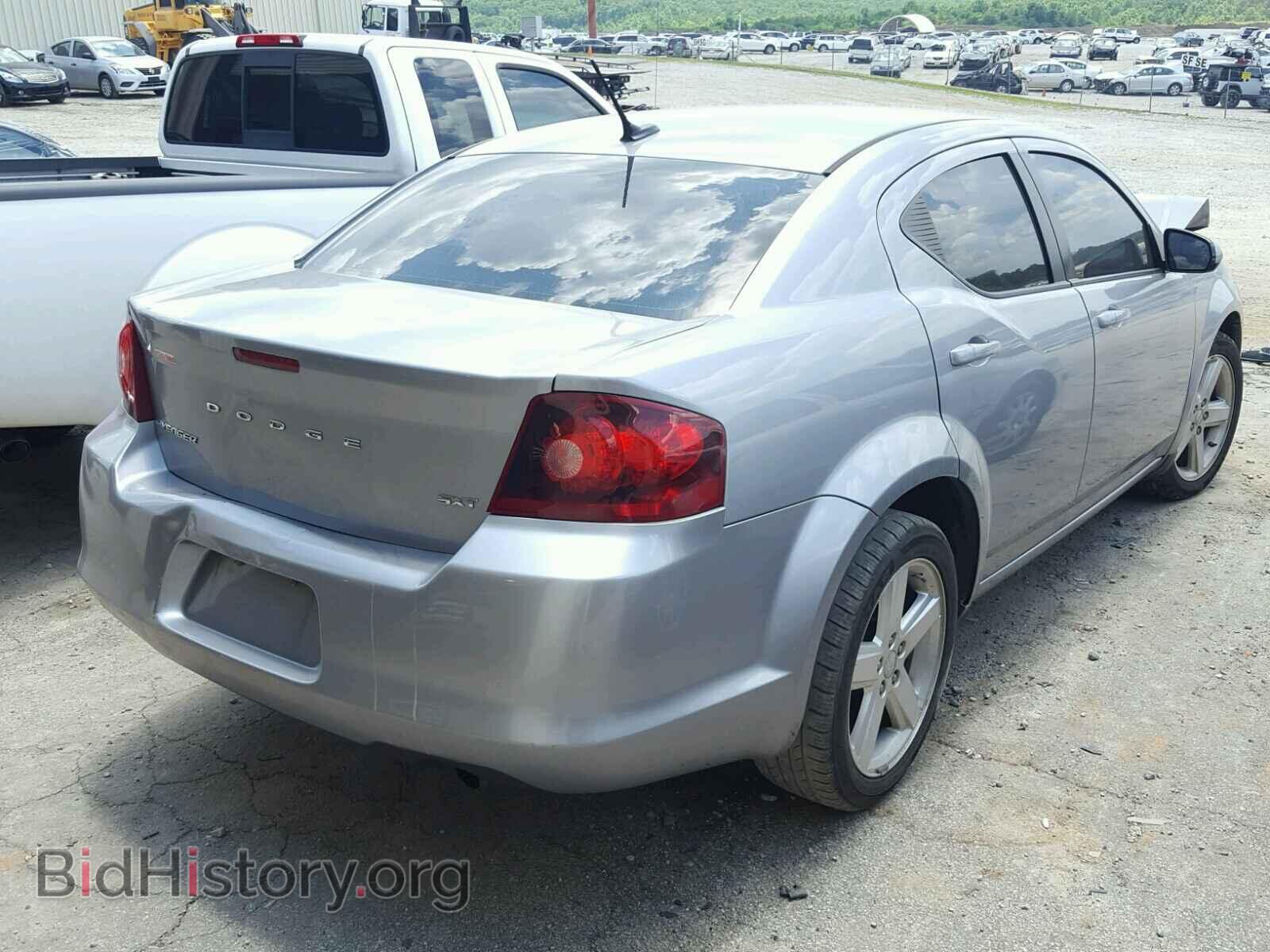 2013 DODGE AVENGER - VIN: 1C3CDZCB1DN662850 - Фото 4