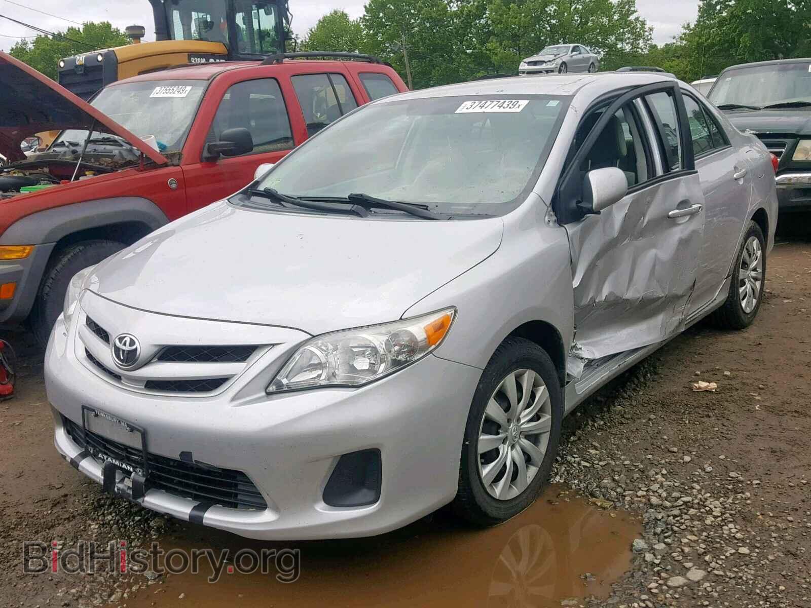 2012 TOYOTA COROLLA BA - VIN: 2T1BU4EE0CC819948 - Фото 2
