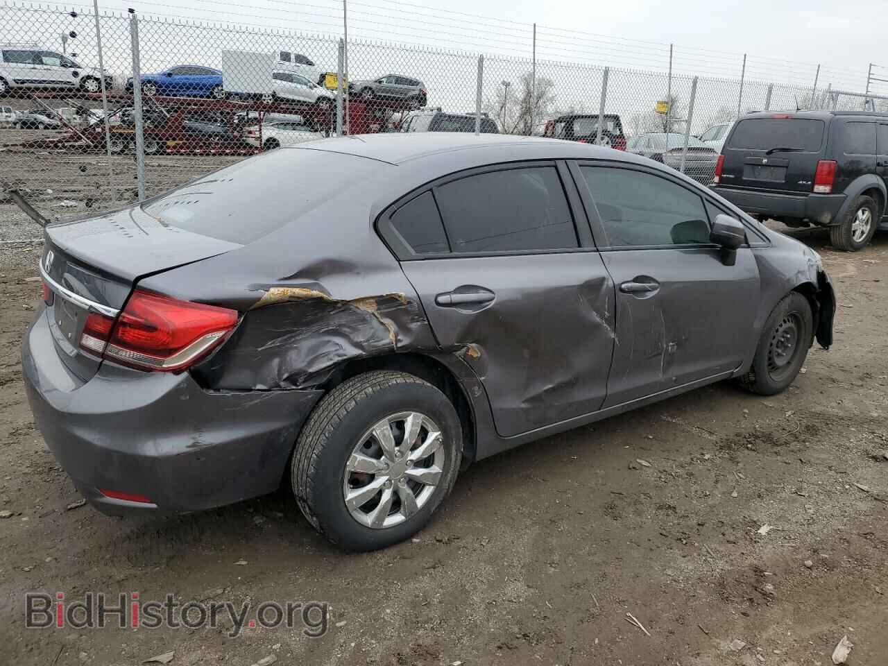 2014 HONDA CIVIC - VIN: 19XFB2F56EE236170 - Фото 3