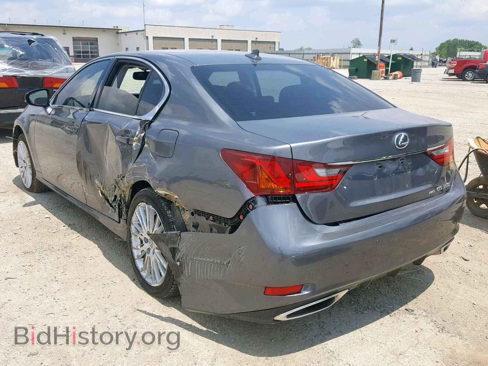2013 LEXUS GS350 - VIN: JTHCE1BL0D5015553 - Фото 3