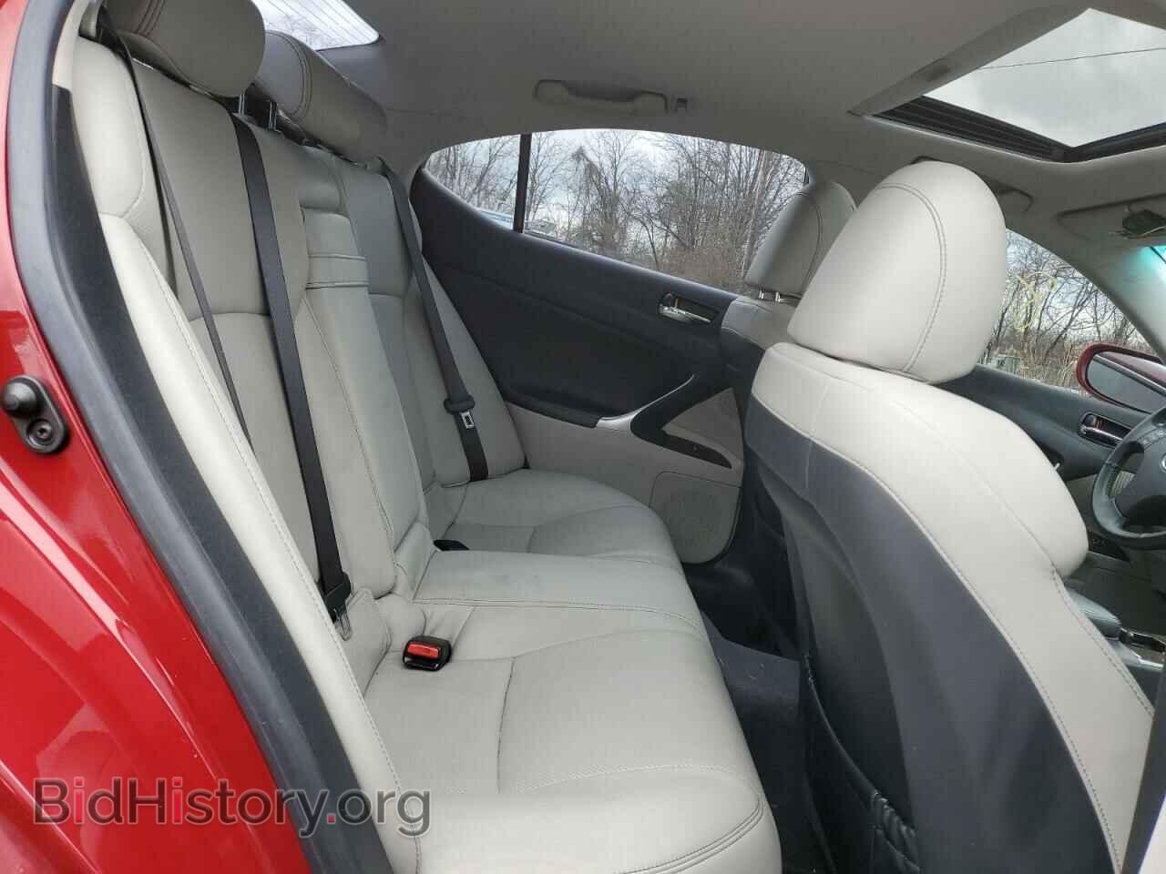 2009 LEXUS IS - VIN: JTHBK262992087422 - Фото 10
