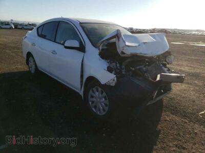 2014 Nissan VERSA VERSA S, white — VIN 3N1CN7AP1EK462914, Copart