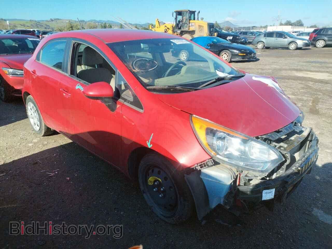 2014 KIA RIO - VIN: KNADM5A38E6387295 - Фото 4
