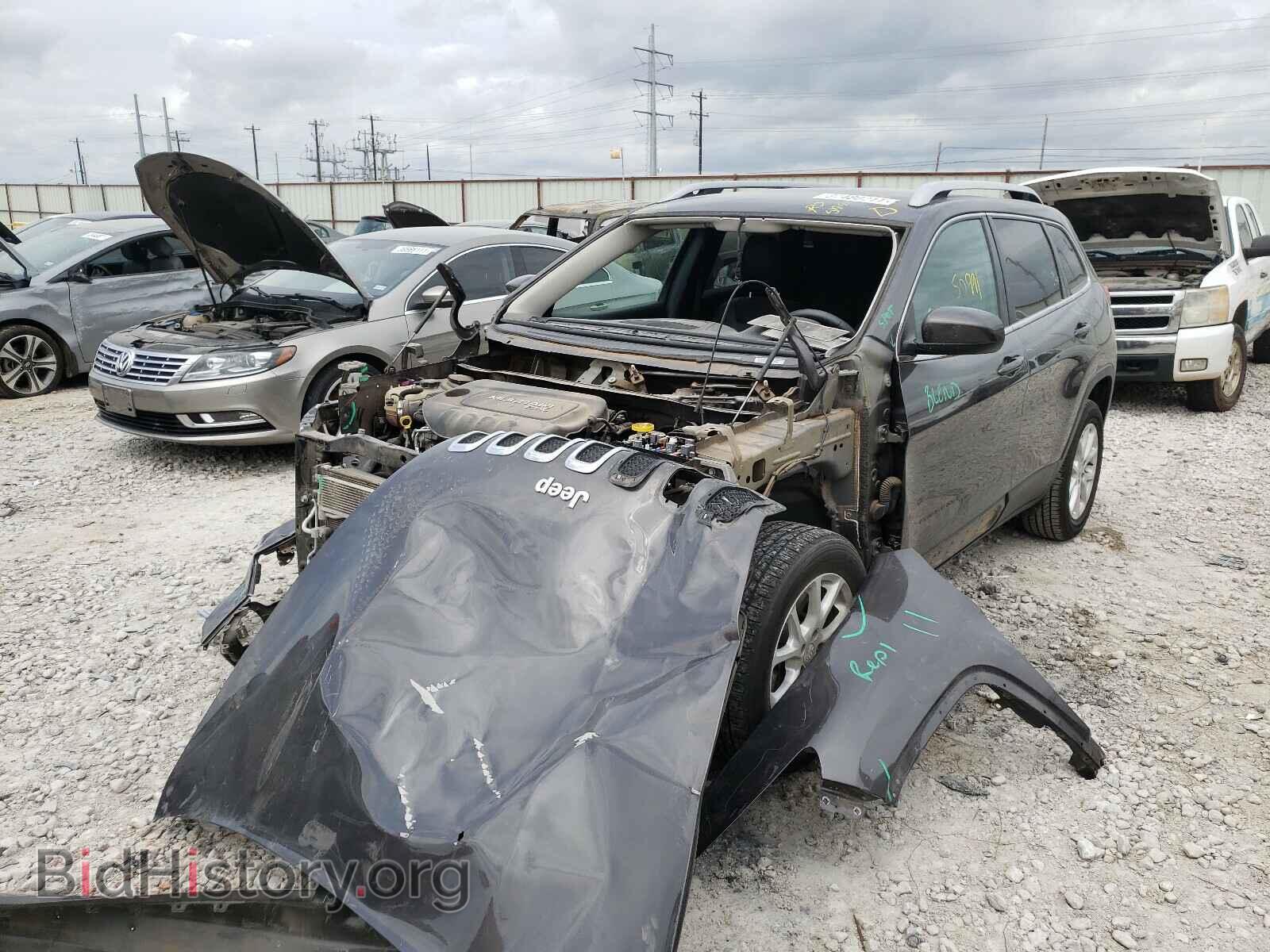 2018 JEEP CHEROKEE - VIN: 1C4PJLLB3JD518544 - Фото 2