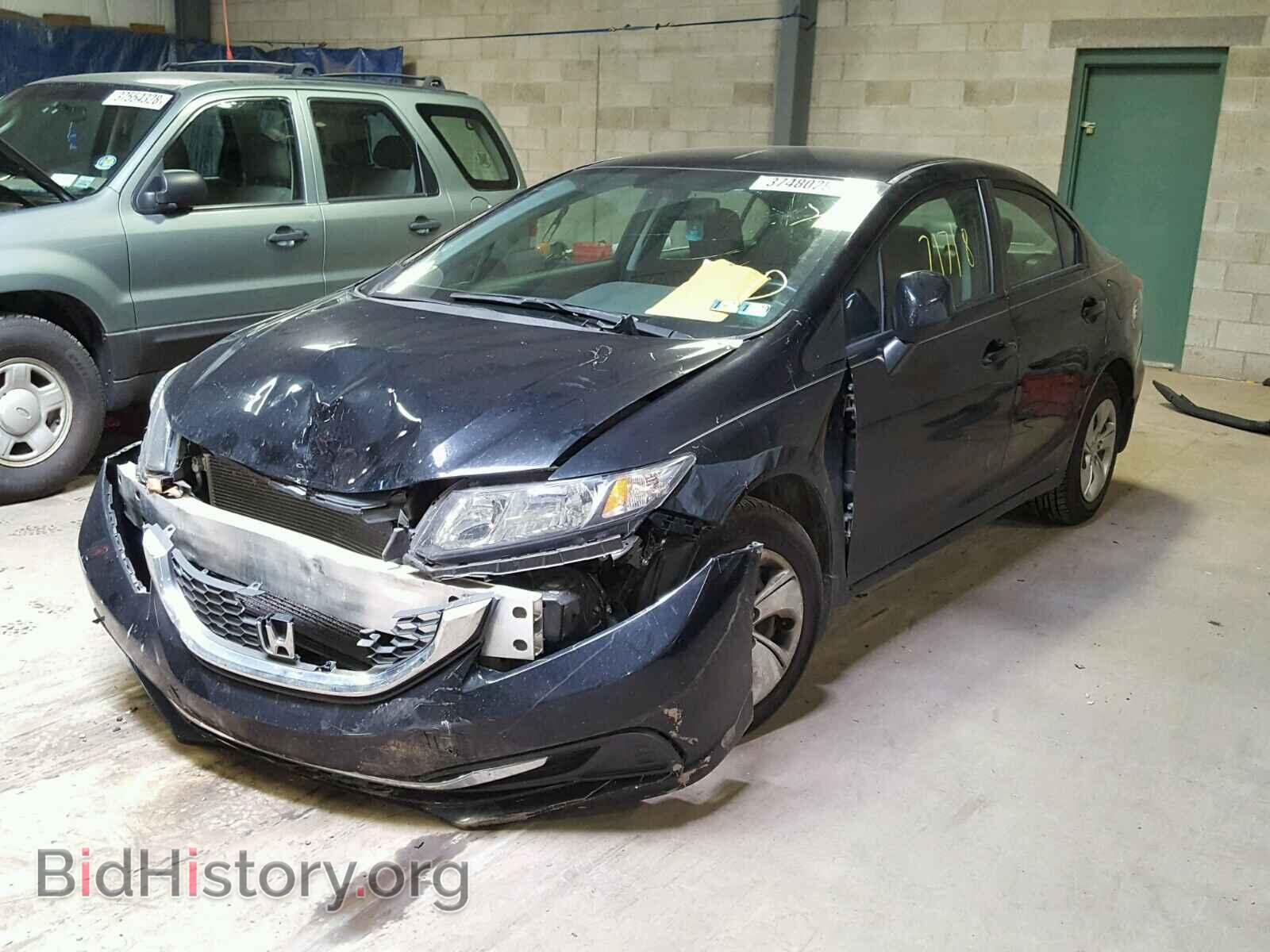 2013 HONDA CIVIC - VIN: 19XFB2F55DE258529 - Фото 2