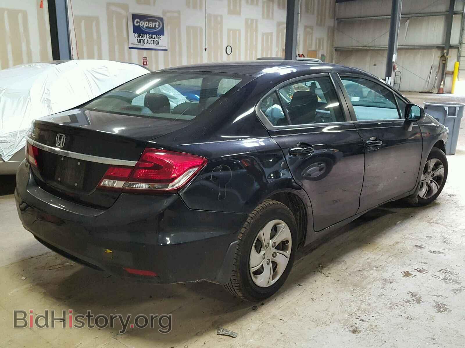 2013 HONDA CIVIC - VIN: 19XFB2F55DE258529 - Фото 4