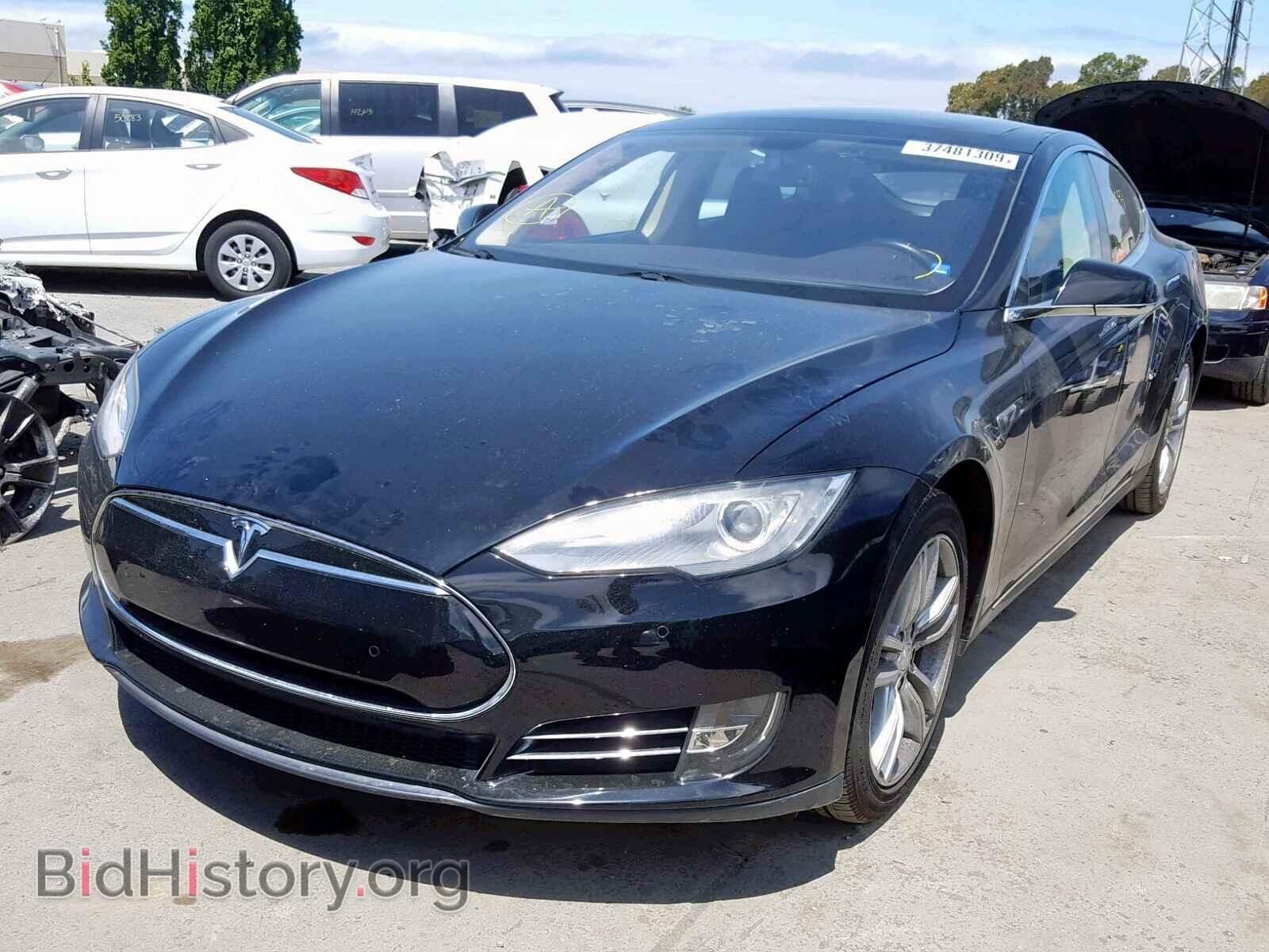 2014 TESLA MODEL S - VIN: 5YJSA1S14EFP38734 - Photo 2