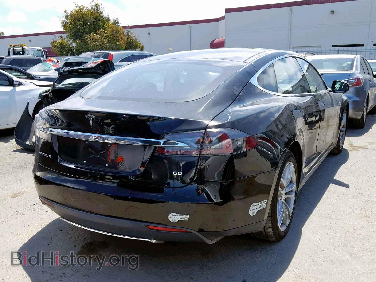 2014 TESLA MODEL S - VIN: 5YJSA1S14EFP38734 - Photo 4