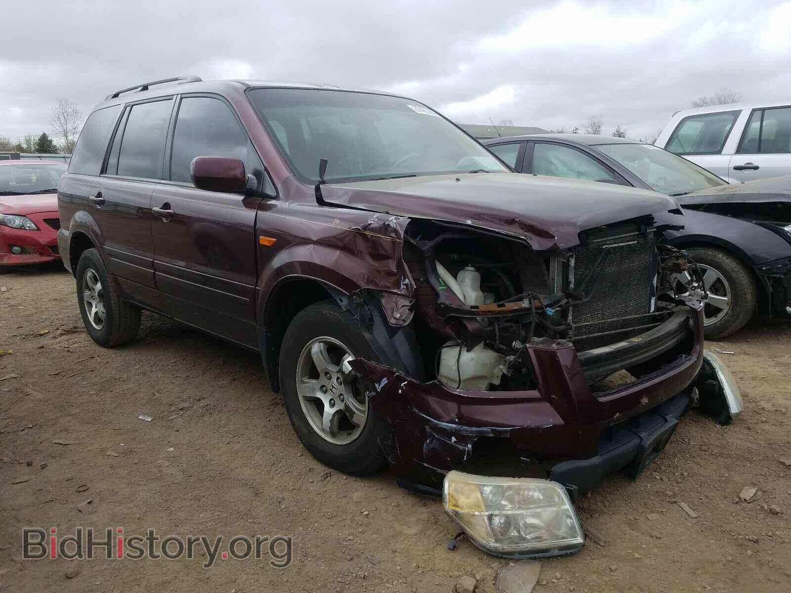 Фотография 5FNYF28617B023532 - HONDA PILOT 2007