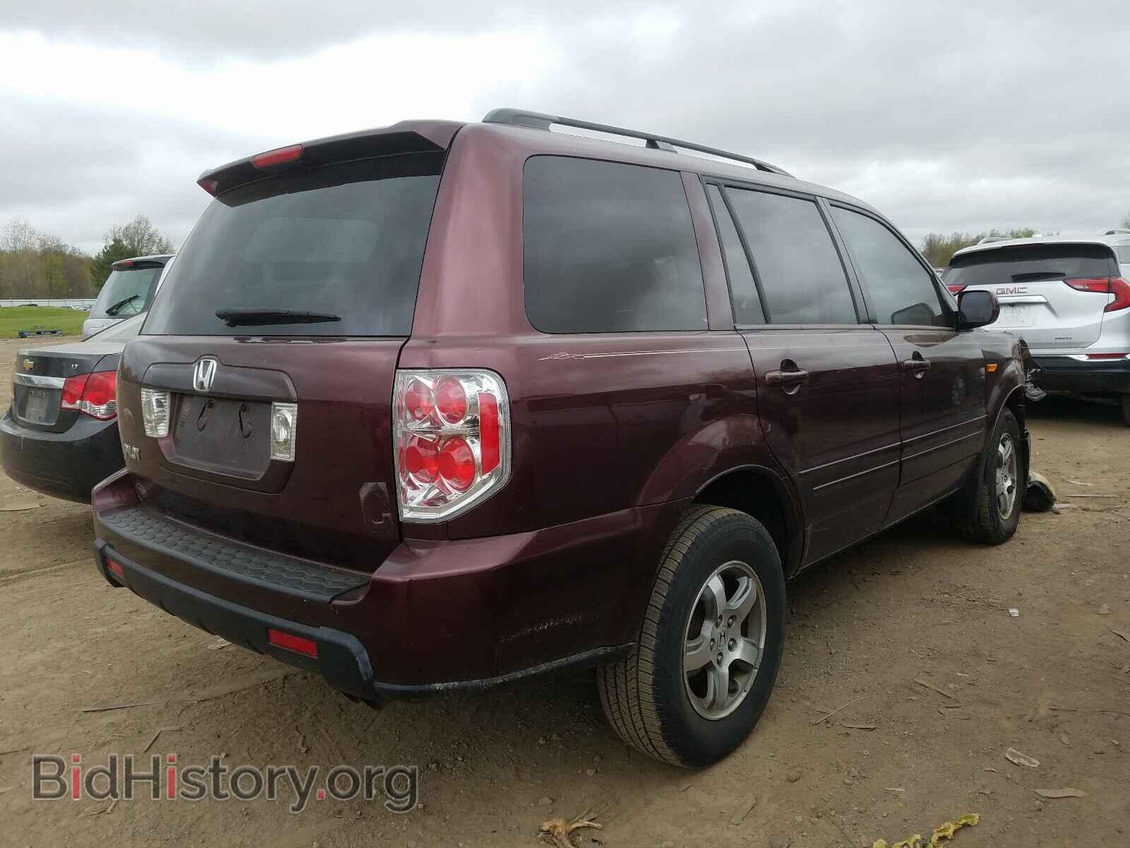 2007 HONDA PILOT - VIN: 5FNYF28617B023532 - Фото 4