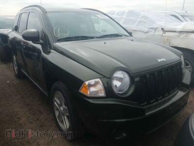 2007 Jeep COMPASS, green — VIN 1J8FF47W07D413641, Copart