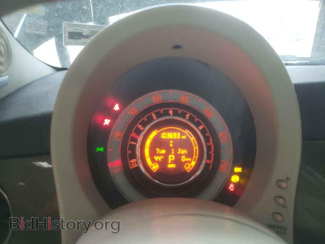 2012 FIAT 500 - VIN: 3C3CFFCR9CT269652 - Фото 9