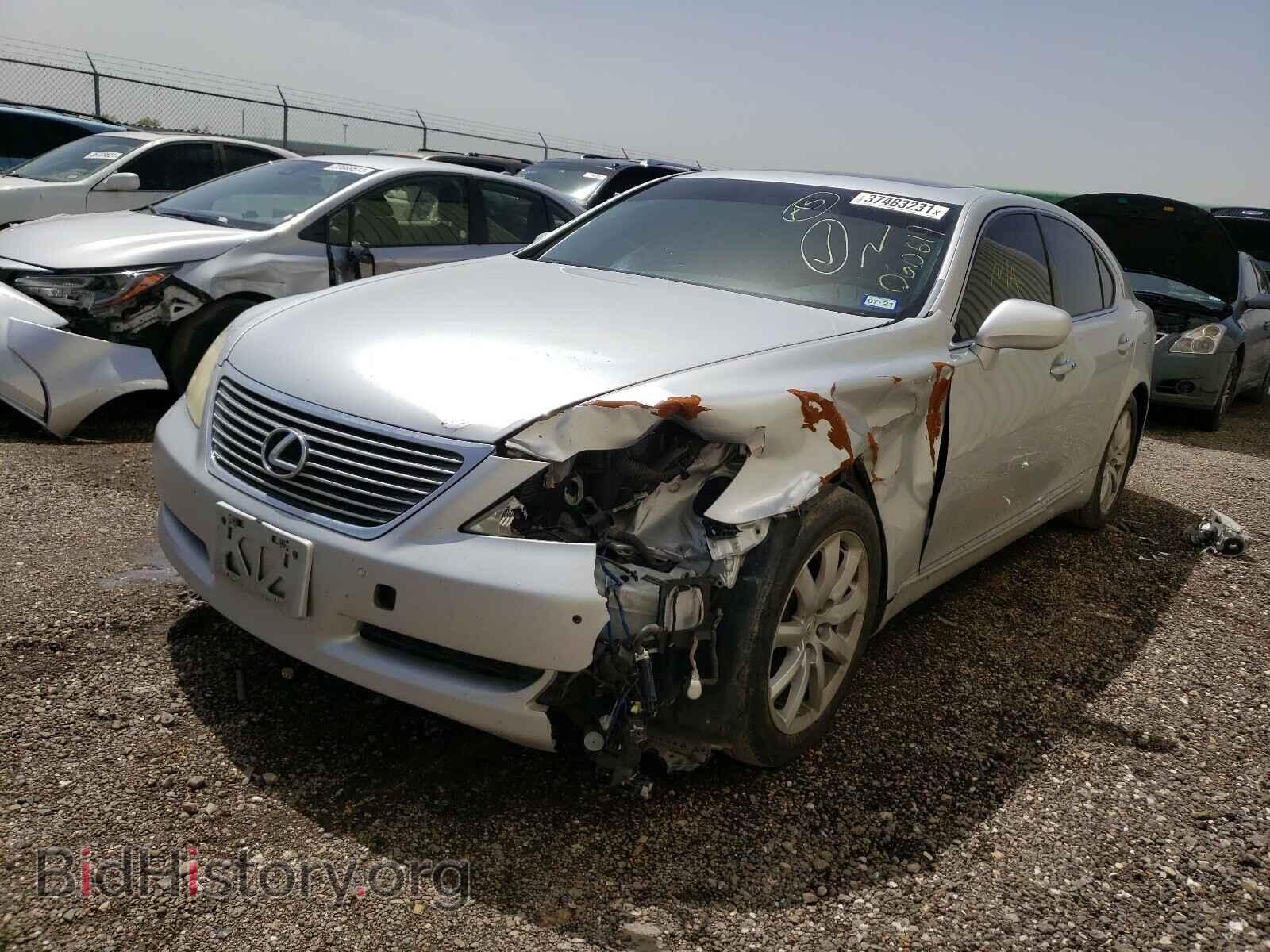 2008 LEXUS LS460 - VIN: JTHBL46F285060619 - Фото 2