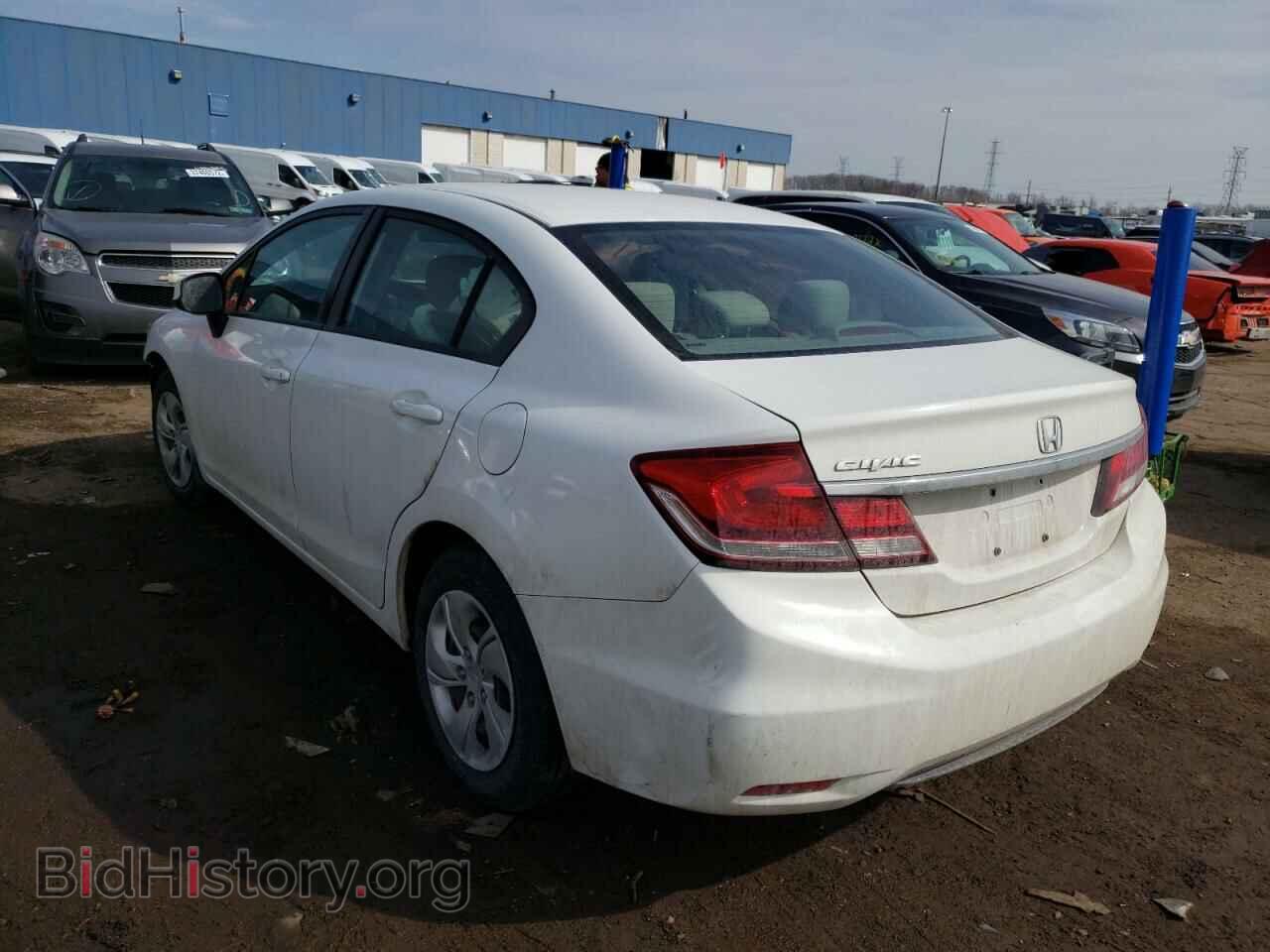 2013 HONDA CIVIC - VIN: 2HGFB2F46DH035008 - Фото 3