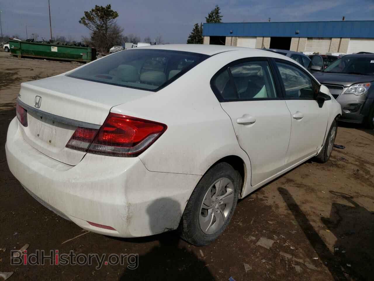2013 HONDA CIVIC - VIN: 2HGFB2F46DH035008 - Фото 4