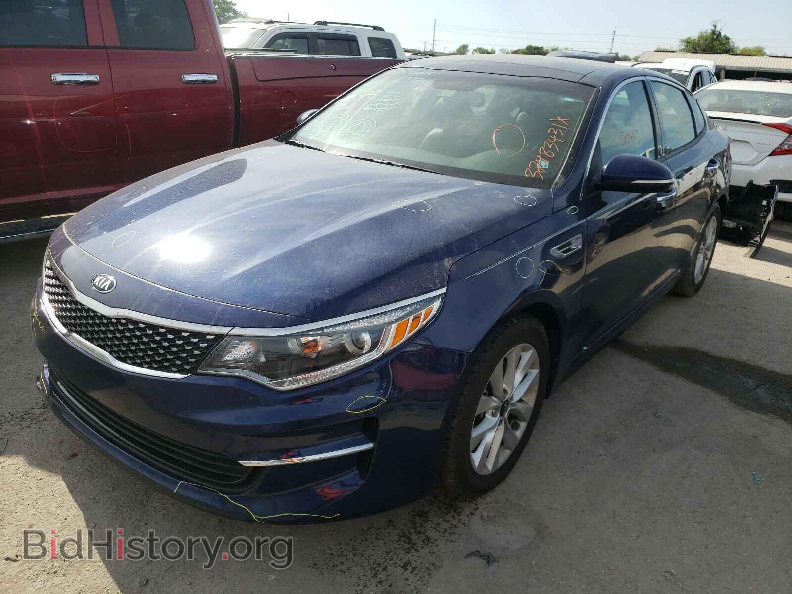 2018 KIA OPTIMA - VIN: 5XXGU4L33JG221236 - Фото 2