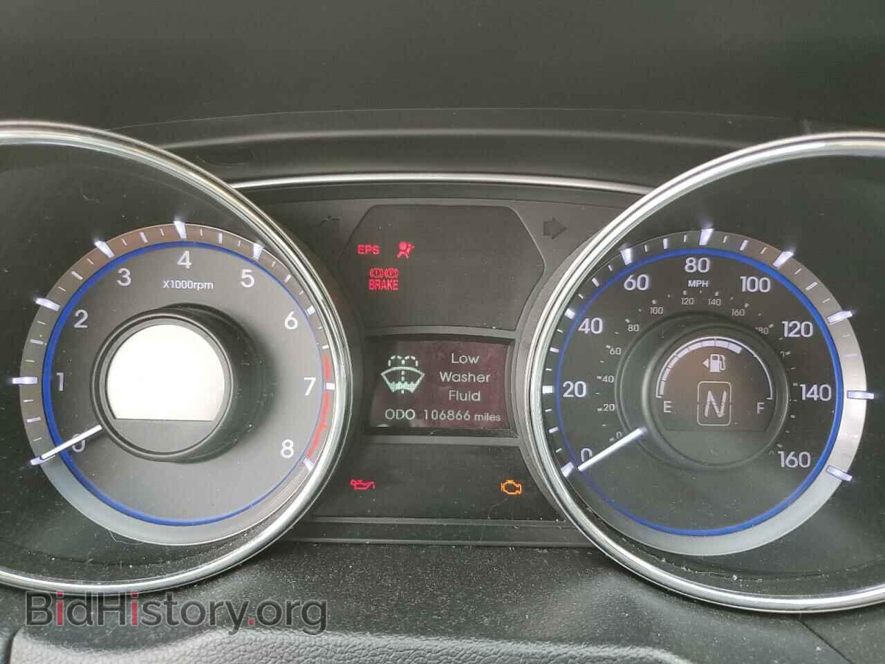 2013 HYUNDAI SONATA - VIN: 5NPEC4AB4DH732130 - Фото 9