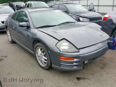 2002 Mitsubishi ECLIPSE Eclipse GT, gray — VIN 4A3AC54H92E094259, Copart