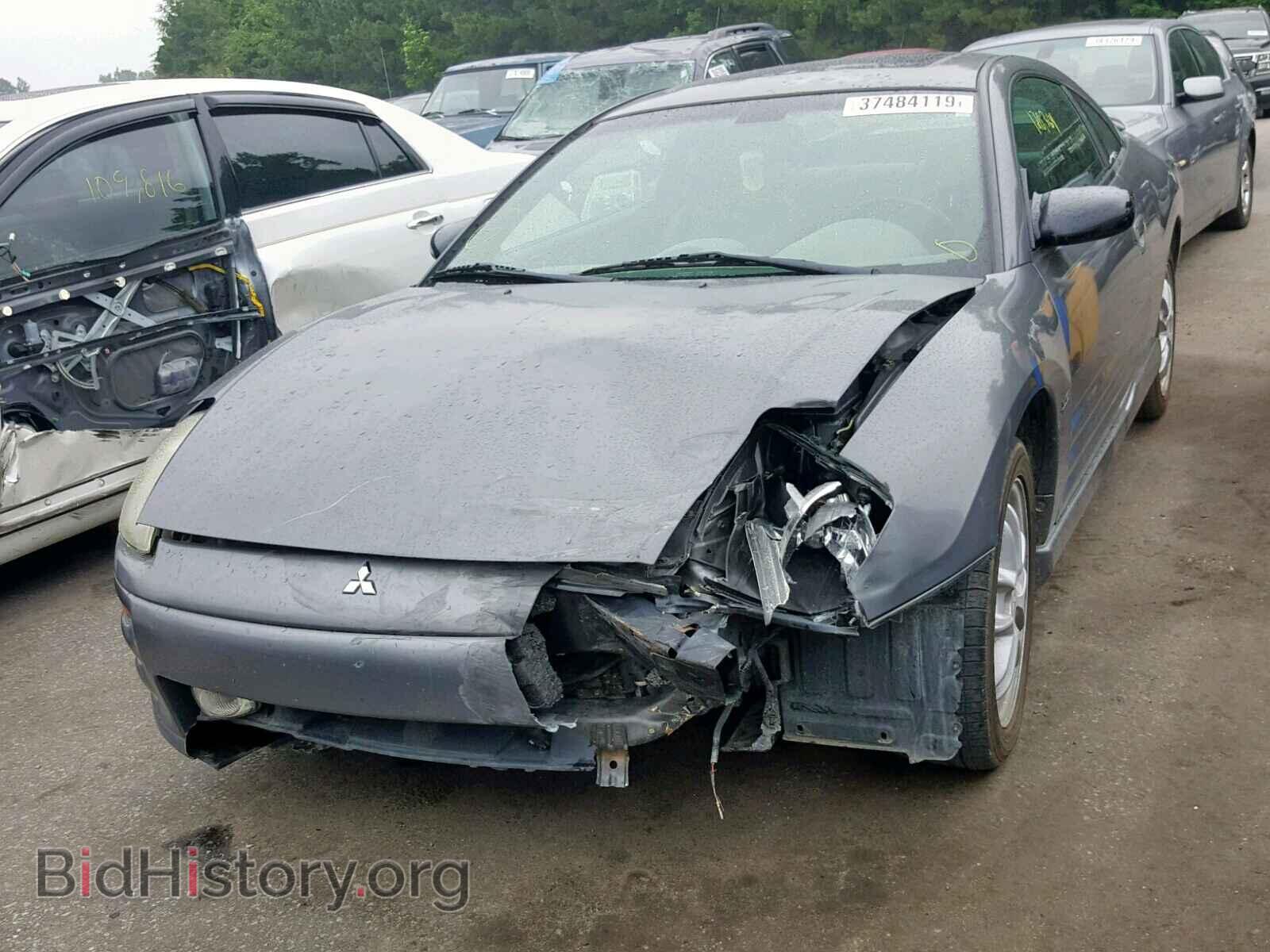 2002 MITSUBISHI ECLIPSE - VIN: 4A3AC54H92E094259 - Фото 2