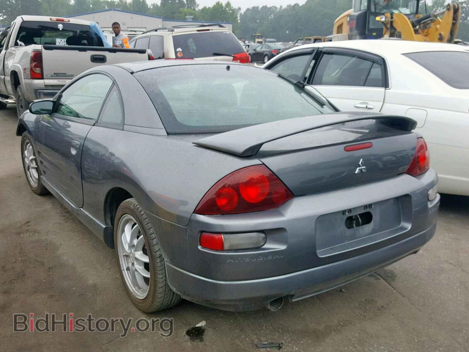 2002 MITSUBISHI ECLIPSE - VIN: 4A3AC54H92E094259 - Фото 3