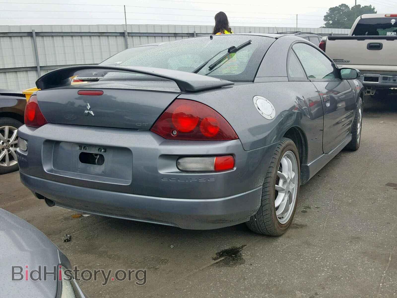 2002 MITSUBISHI ECLIPSE - VIN: 4A3AC54H92E094259 - Фото 4