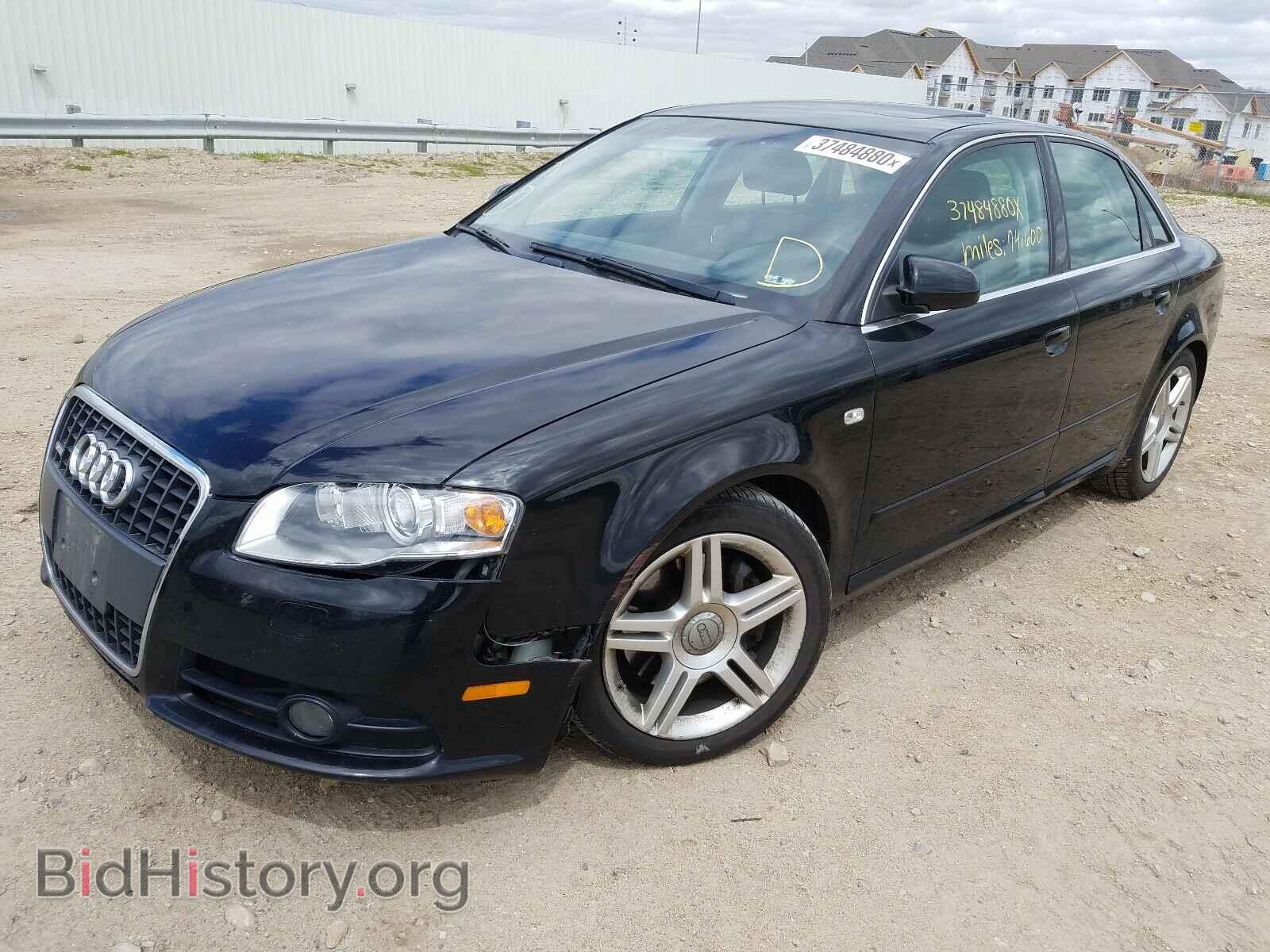 2008 AUDI A4 - VIN: WAUDF78E78A017518 - Фото 2