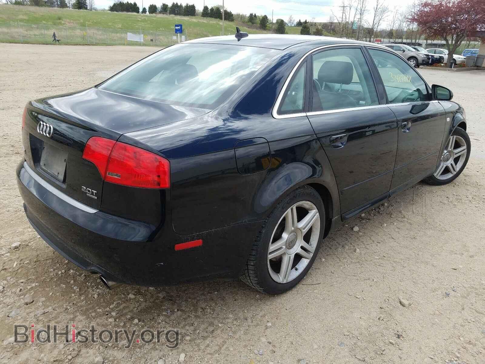 2008 AUDI A4 - VIN: WAUDF78E78A017518 - Фото 4