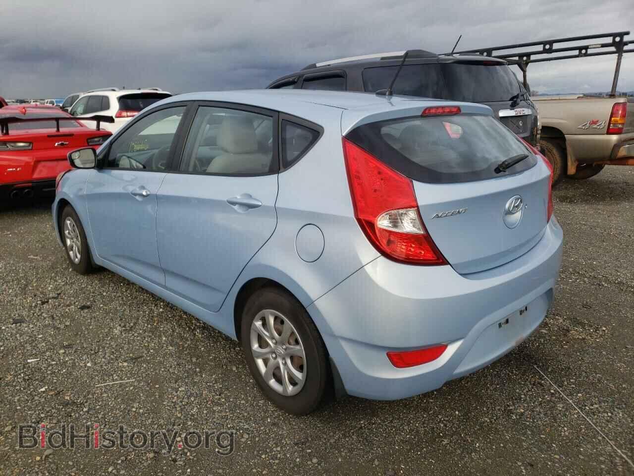 2014 HYUNDAI ACCENT - VIN: KMHCT5AEXEU181860 - Фото 2