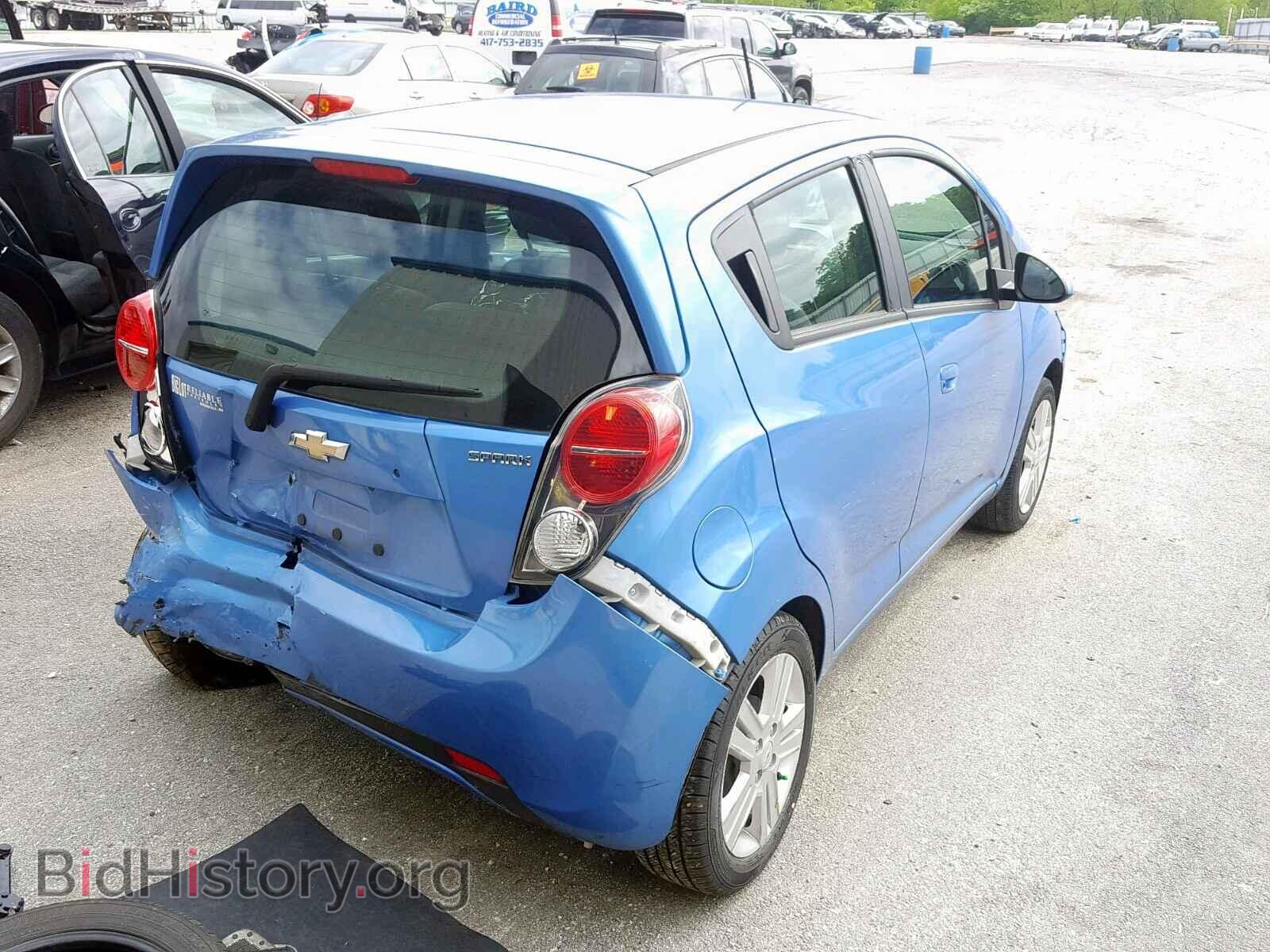 2014 CHEVROLET SPARK - VIN: KL8CD6S93EC587809 - Фото 4