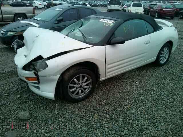 2001 MITSUBISHI ECLIPSE - VIN: 4A3AE45G81E071774 - Фото 2
