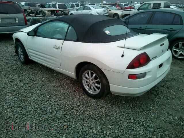 2001 MITSUBISHI ECLIPSE - VIN: 4A3AE45G81E071774 - Фото 3