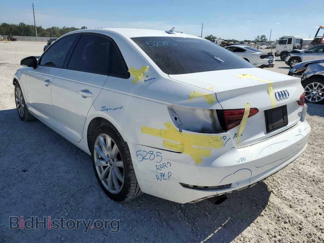 2017 AUDI A4 - VIN: WAUGMAF48HN036453 - Фото 2